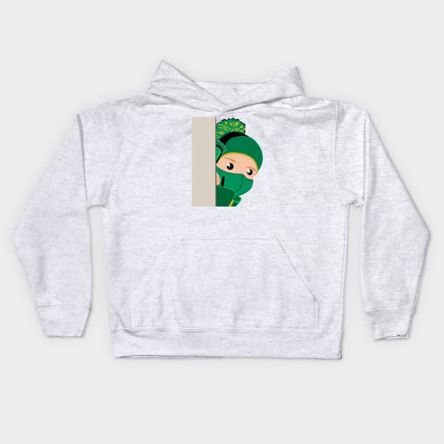 Sebastian Vettel Kids Hoodie by cutedrivers